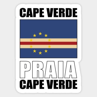 Flag of Cape Verde Sticker